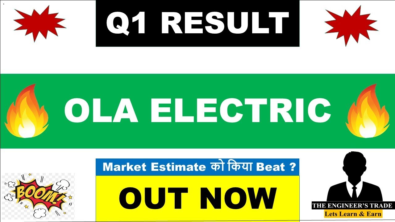 OLA Electric Q1 Results 2027 | OLA Electric Results Today | OLA Electric Share News 