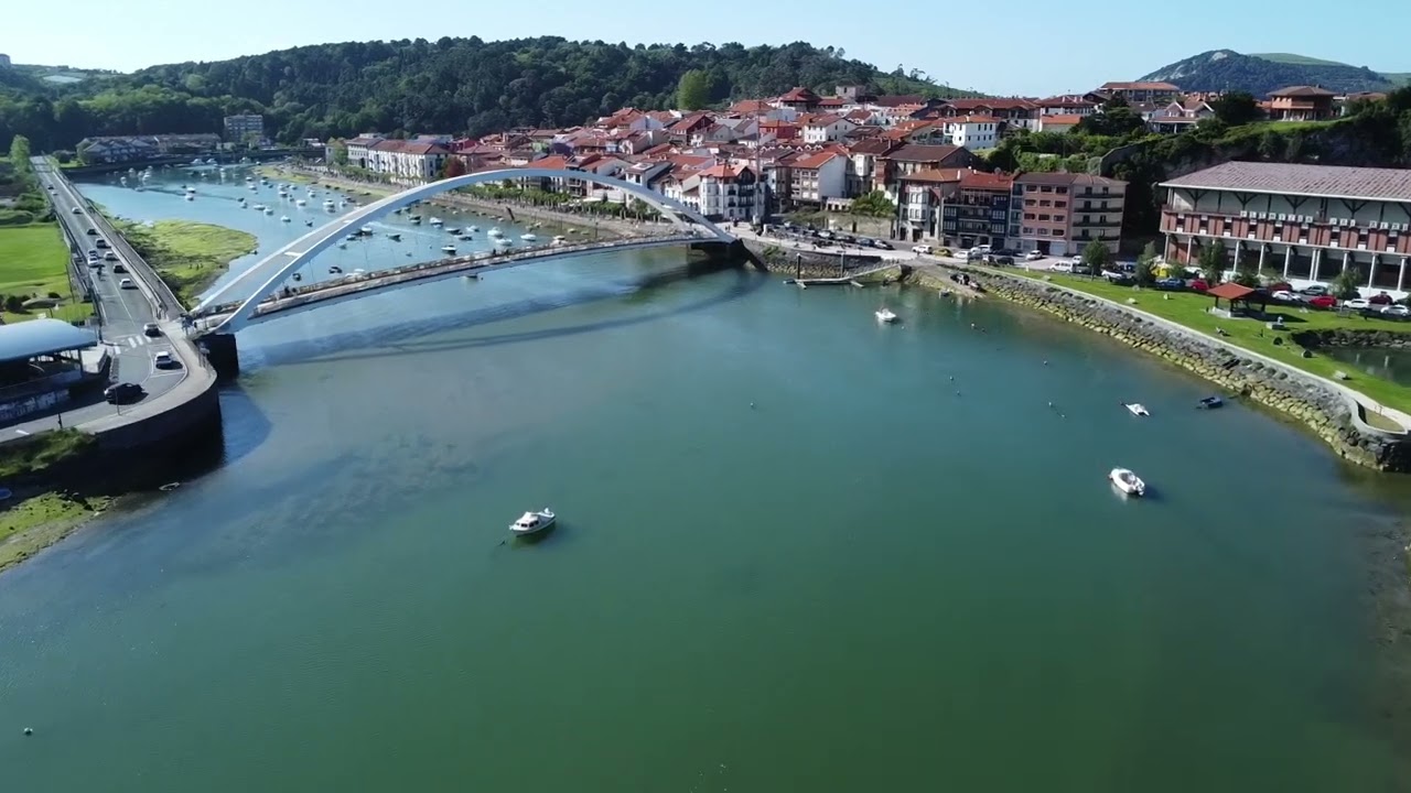 Plencia (Vizcaya) a vista de dron