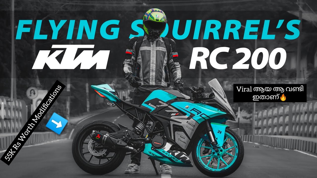 Flying Squirrel Custom Modified KTM RC 200 Detailed Look | Zed1 Automotive