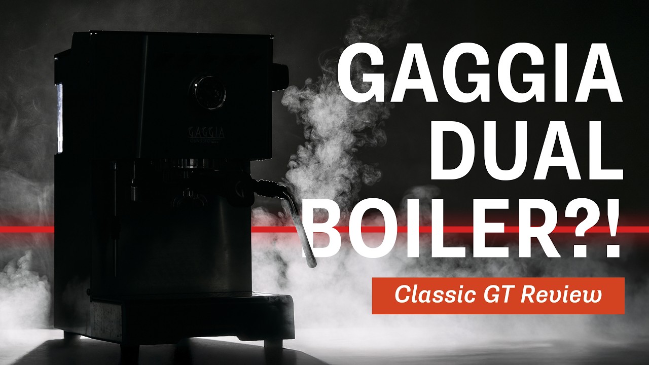 Gaggia Classic GT Dual Boiler Espresso Machine Review (non North American Version)