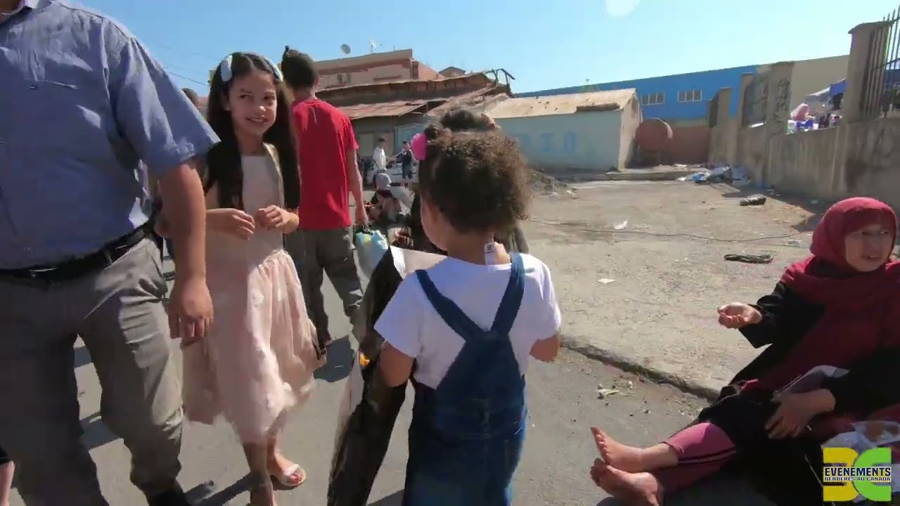 Taswiqt n-warach à Ouadhia - L3id Tameziant - Fête de l'aïd en Kabylie