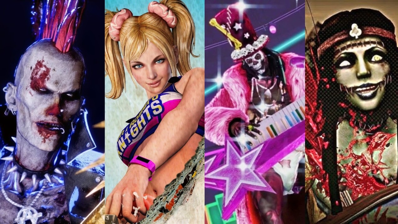 Lollipop Chainsaw - All Bosses (With Cutscenes) [HD]