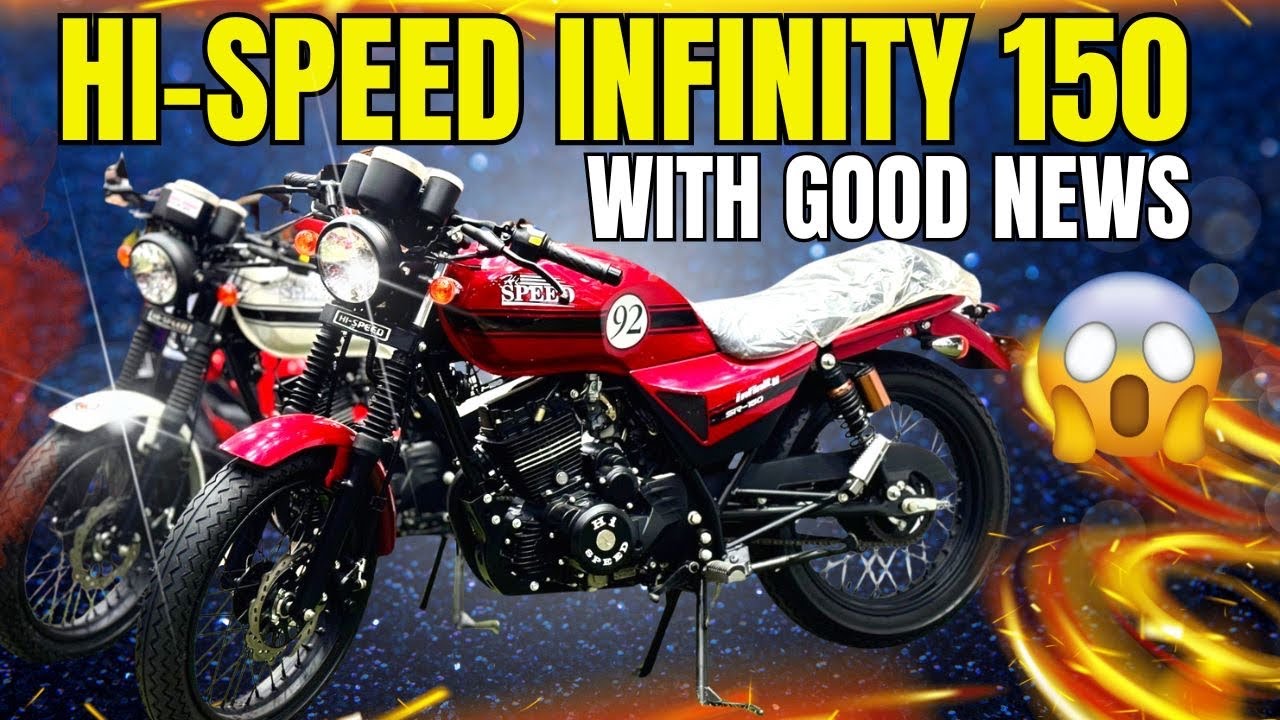 HI-SPEED INFINITY 150 2024 MODEL WITH A GOOD NEWS |