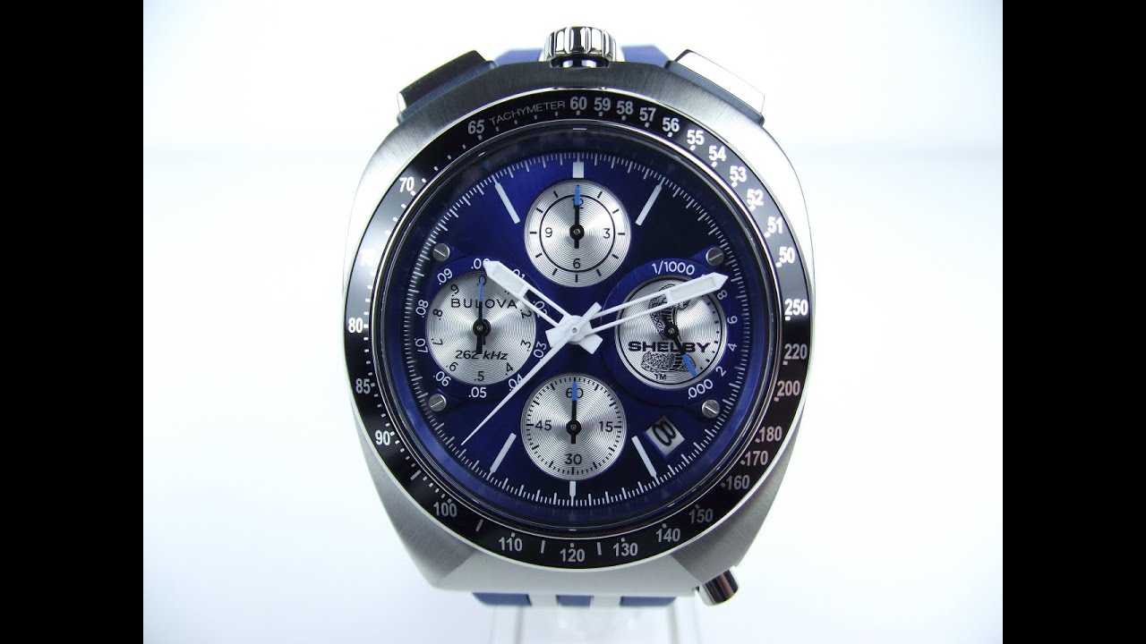 Bulova Shelby Racing Chronograph Limited Edition 98B452 4K Watch Review