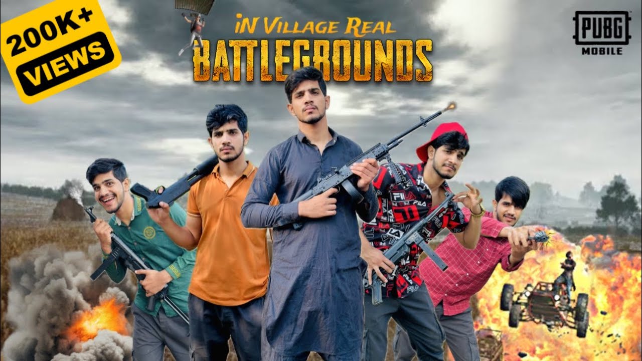 Pubg Real in Village | Short Movie | Hammad Maken