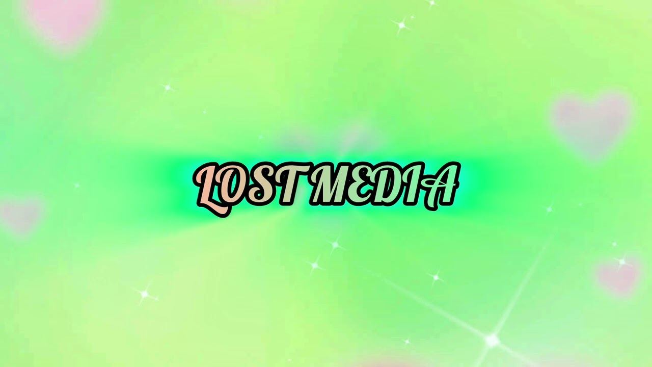 [LOST MEDIA] One Love