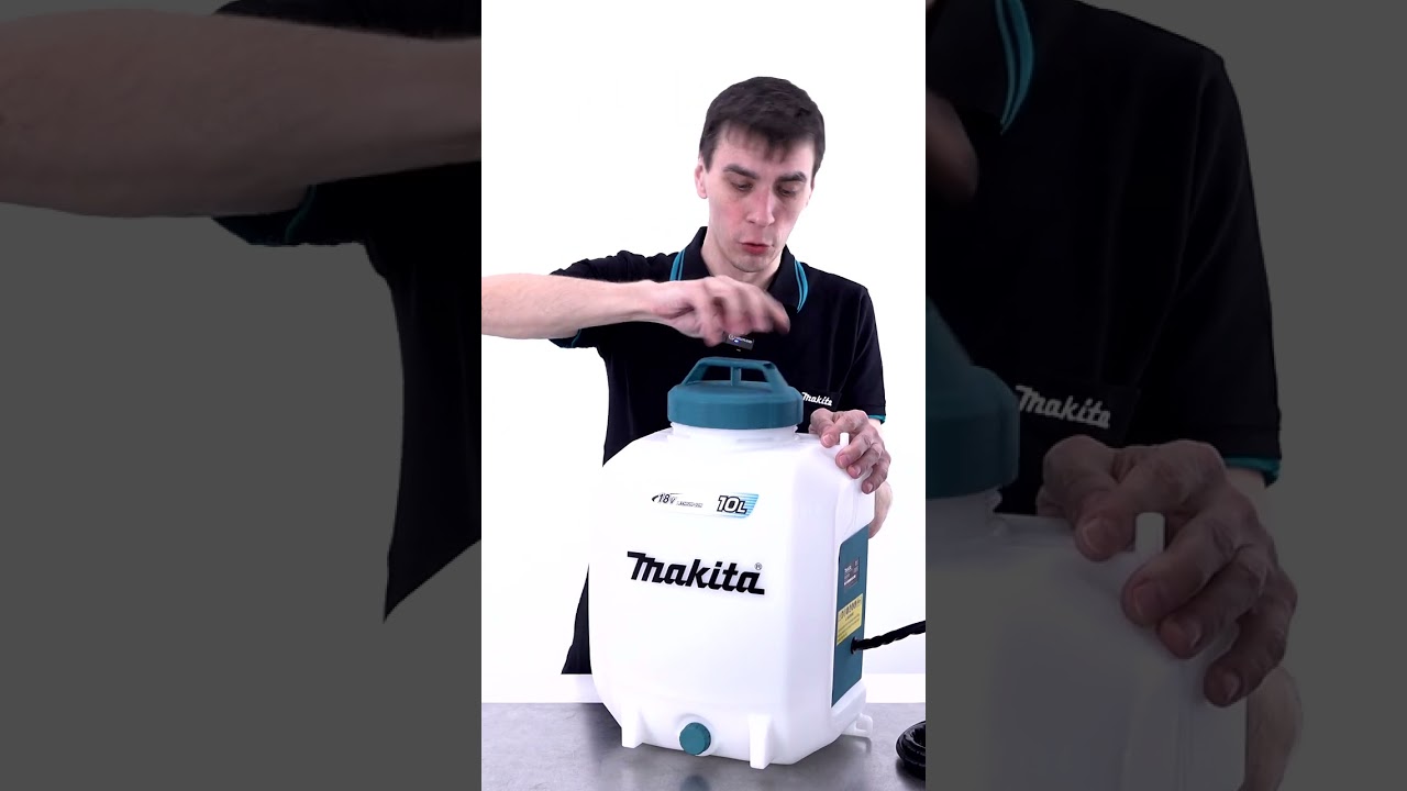 Makita DUS108Z Аккумуляторный садовый опрыскиватель для личного садоводства и фермерского хозяйства
