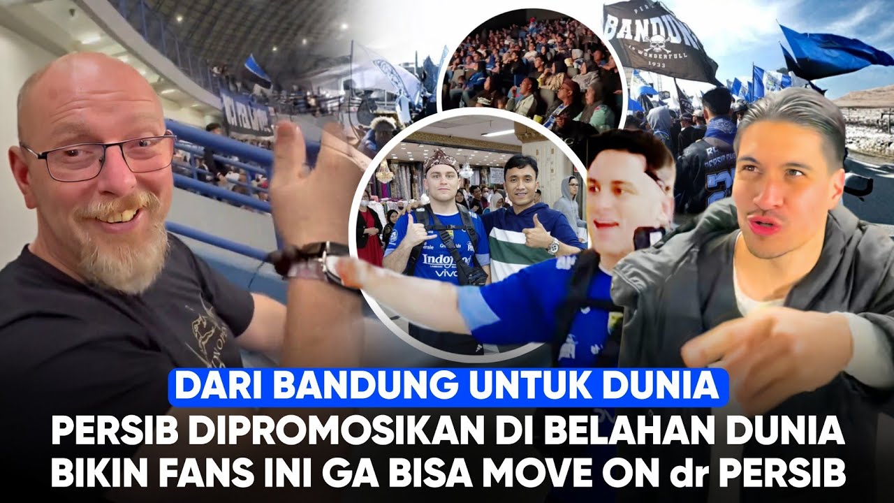 Saat Persib Diakui Fans Dunia! Diks Promosikan Persib di Jerman, Fans Asing Terngiang Atmosfer GBLA