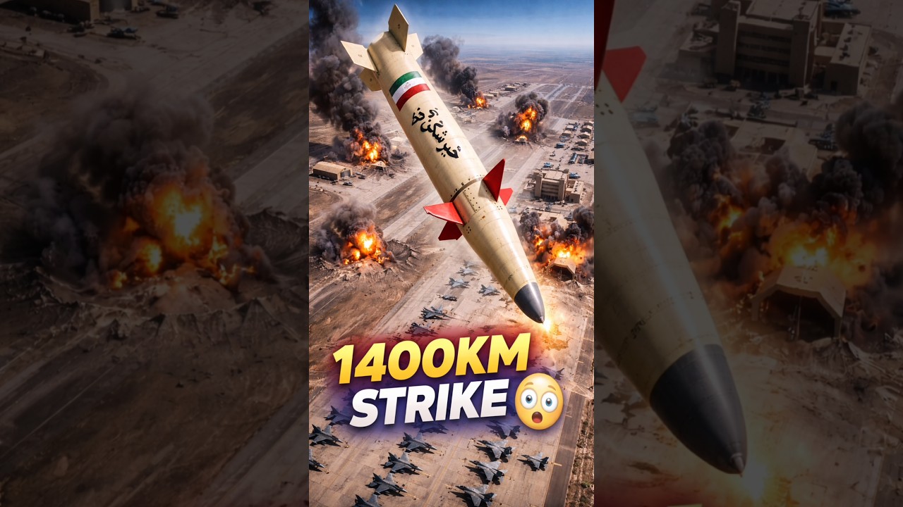 Can US Defense Stop Iran&rsquo;s 1400KM Strike Missile? 😳 Too Fast to React?