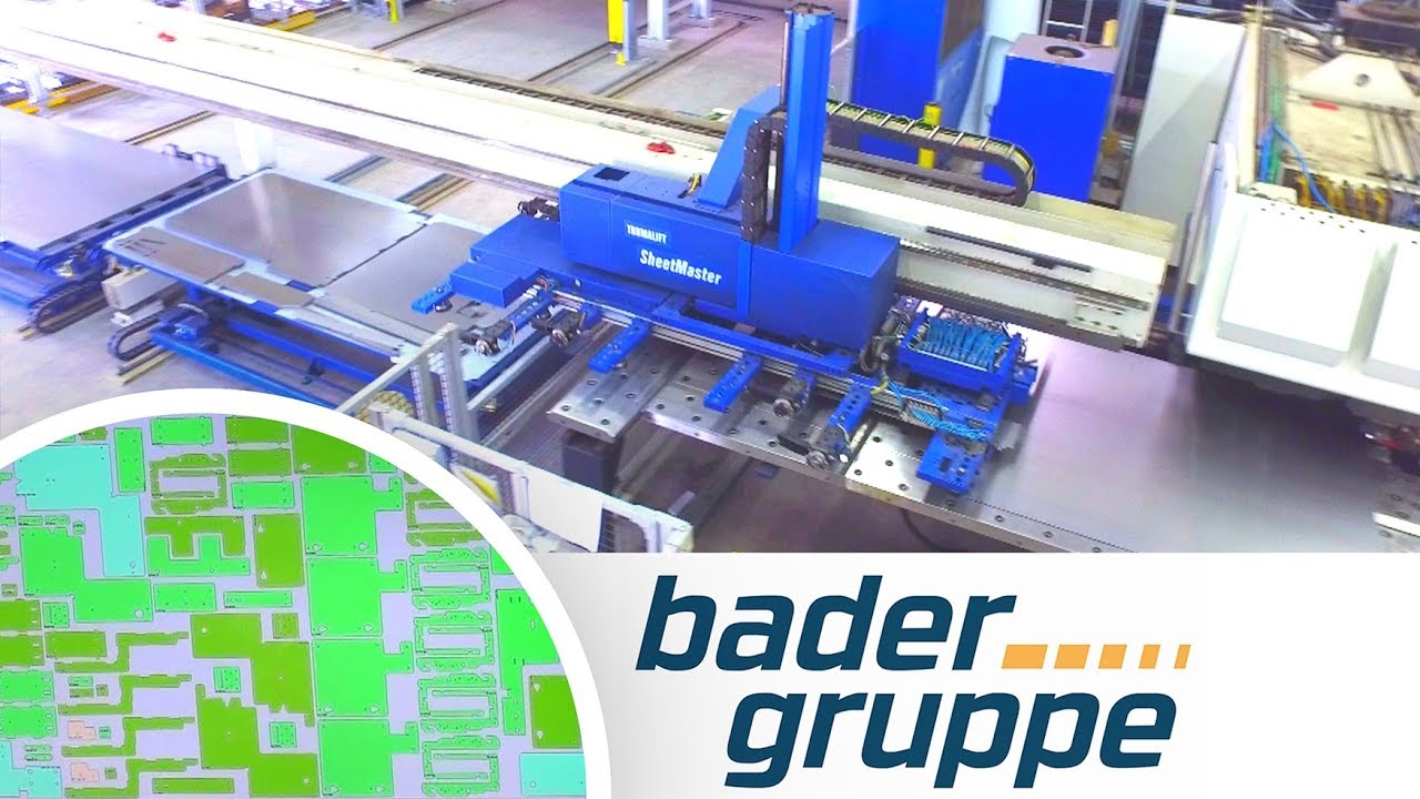 Auftragsverwaltung Materialfluss Maschinenrückmeldung - Bader Gruppe produziert mit WiCAM