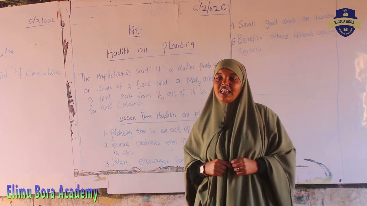 Grade 6 IRE | Hadith on Planting 🌱 | Lesson with Madam Banazir