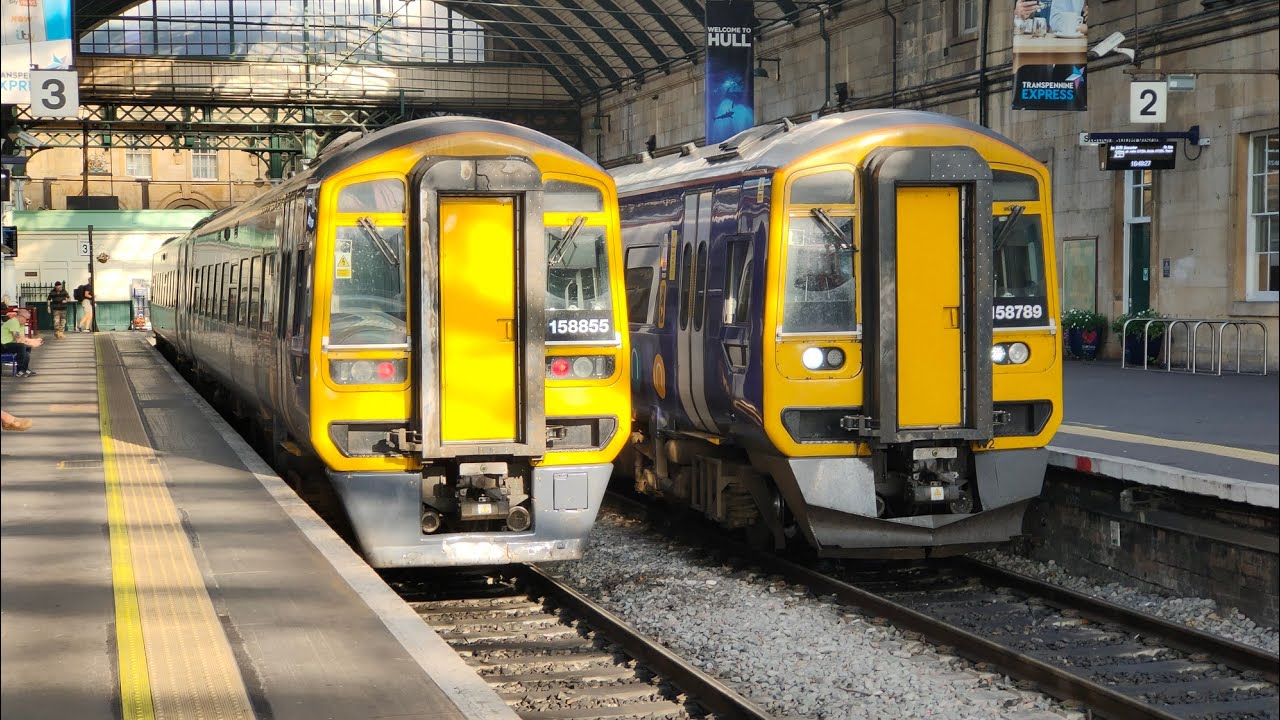 Trains at Hull - 15/09/2023