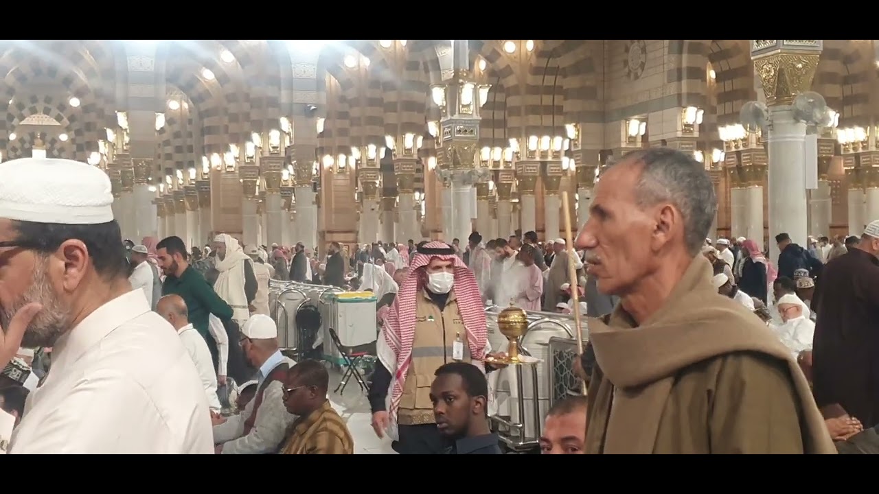 Live|5th March|Masjid Nabawiﷺ|Beautiful Isha Azan|مسجد النبوي اذان #madina #ramadan2026 #live 
