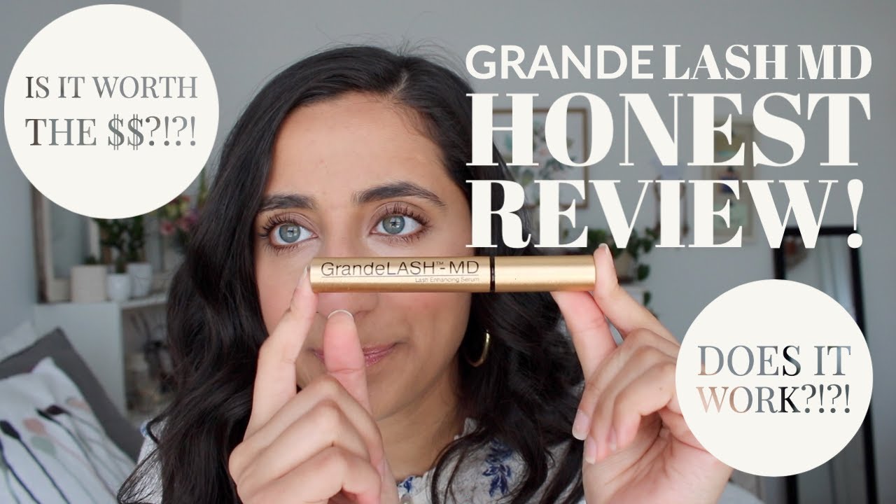 GrandeLASH MD Lash Serum HONEST Review!!