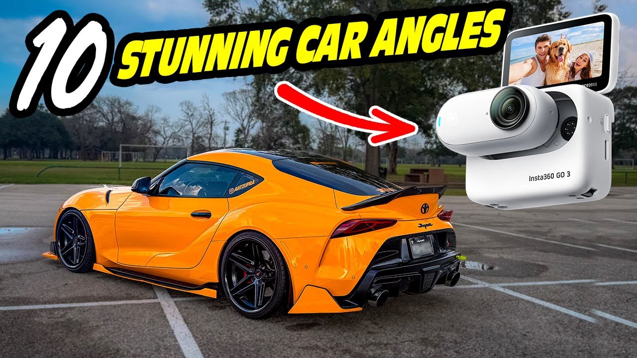 10 Epic Car Shots Captured with the Insta360 GO 3S
