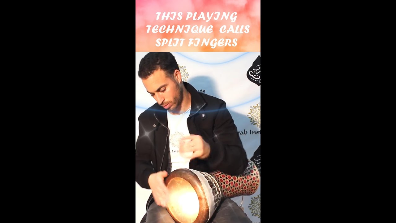 Playing Darbuka 24/7 - Clay Doumbek Fish skin