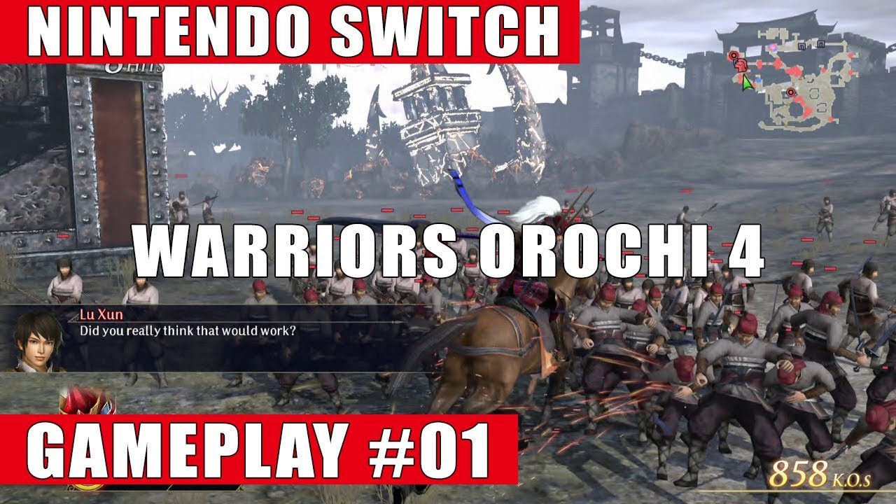 Warriors Orochi 4 Nintendo Switch Gameplay #1 | Story Mode Chapter 1
