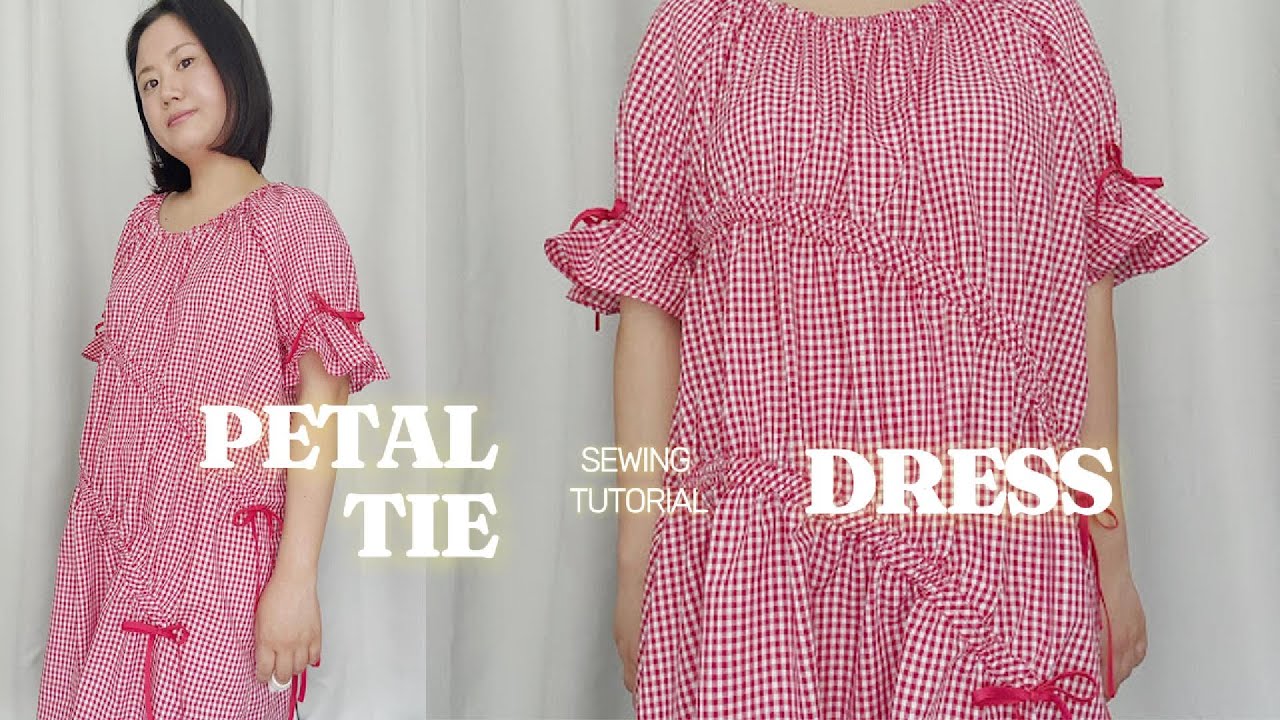 Petal Tie Dress Sewing Tutorial