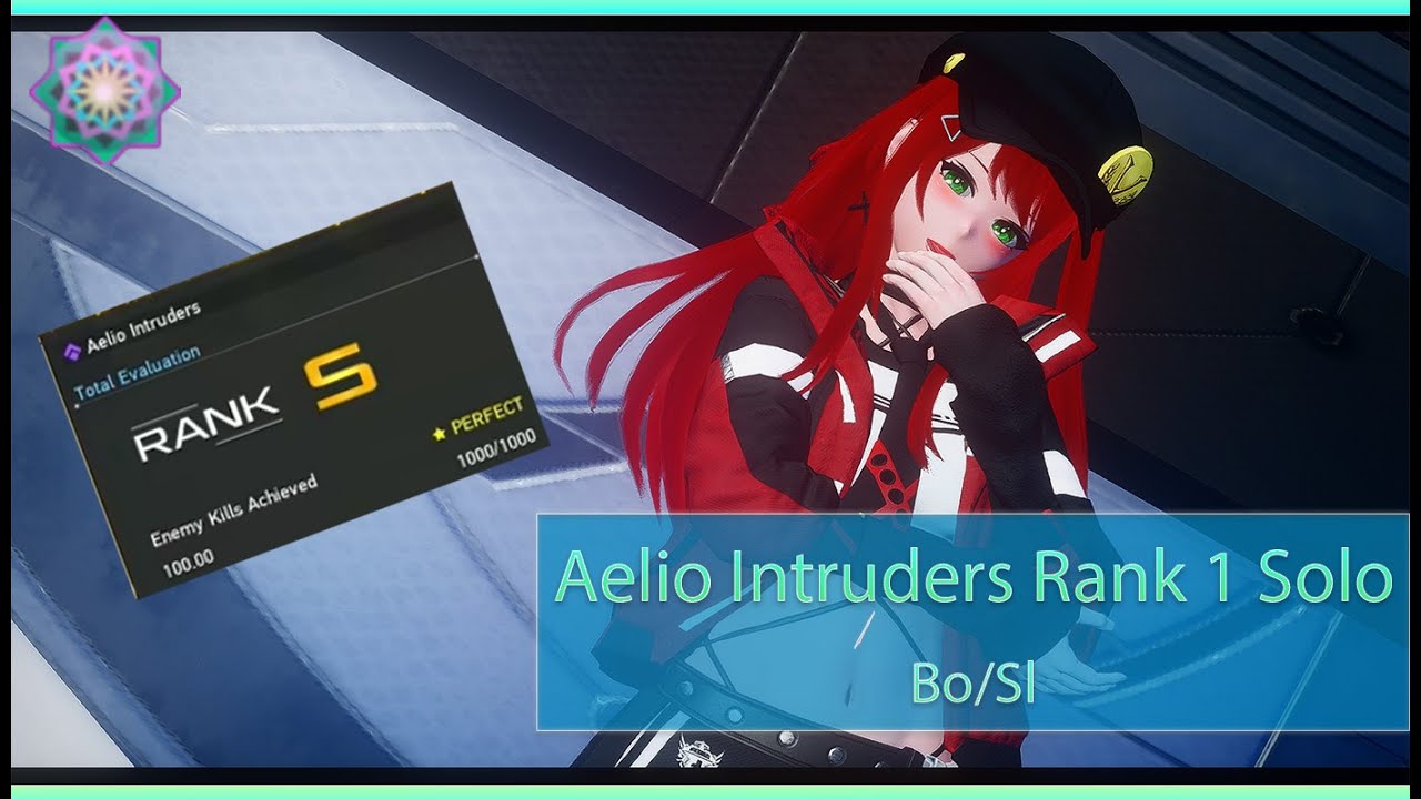 PSO2 NGS: Aelio Intruders Rank 1 Solo Bo/Sl