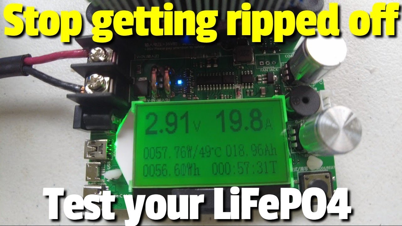 Test your battery capacity with this simple capacity tester