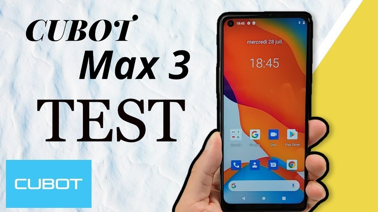 Cubot Max 3 le TEST complet