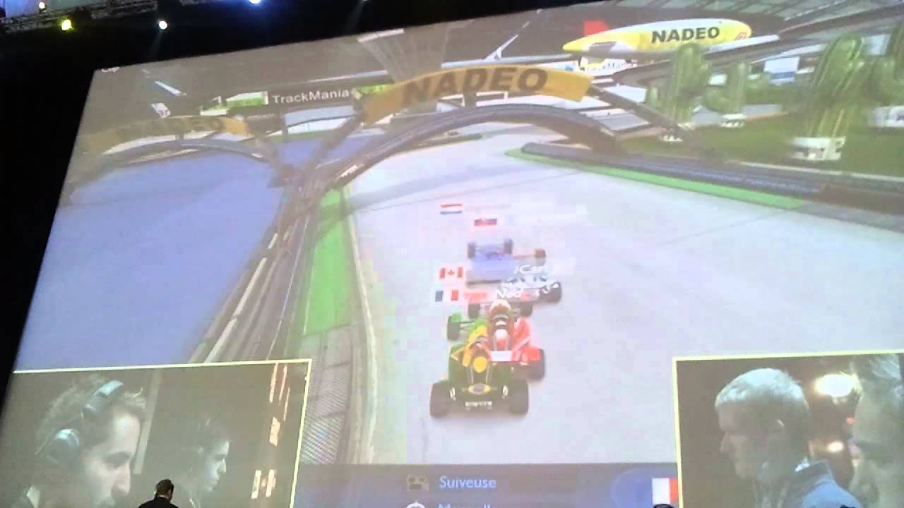 ESWC 2012 Trackmania Nations Forever FINAL Spam vs Tween vs Carl Jr vs Ned