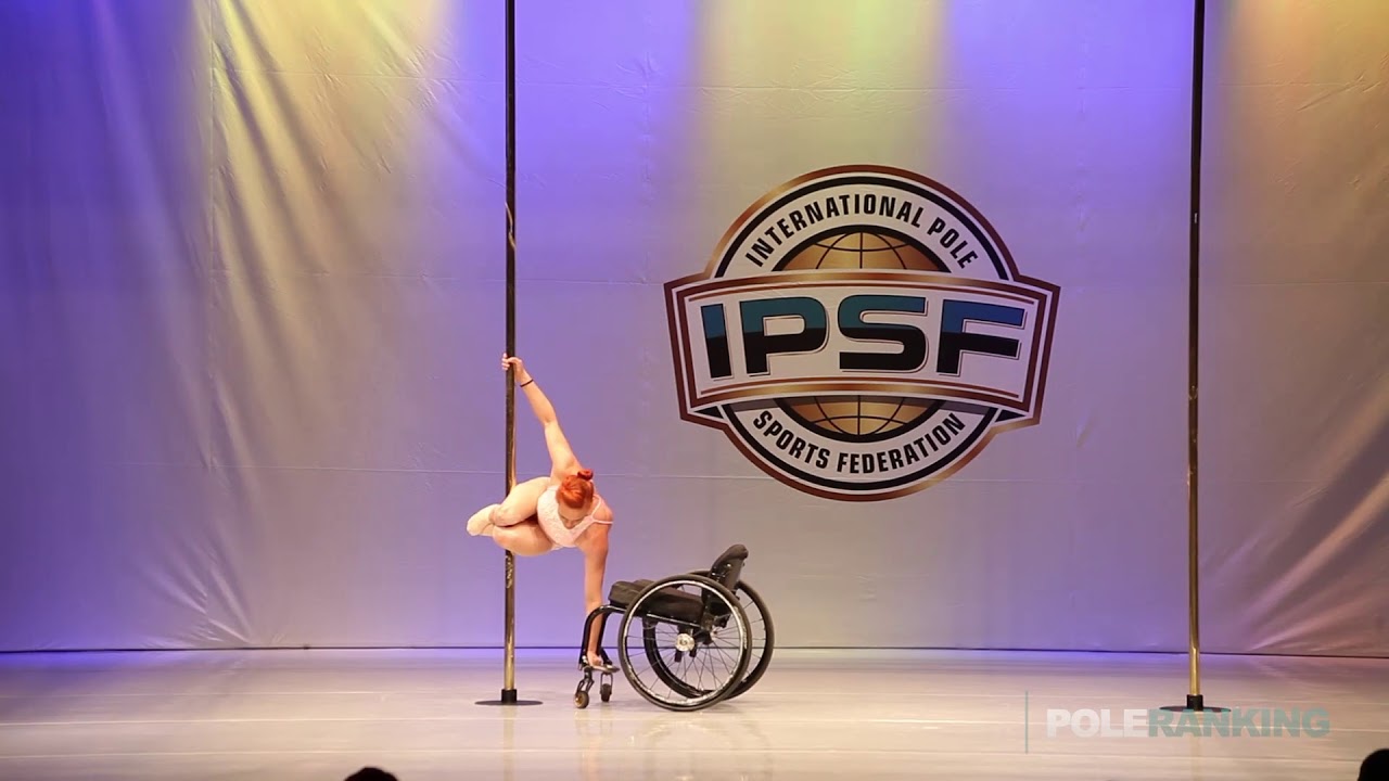 Para Pole Erin Clark of Spain - IPSF World Pole Sports Championships 2018