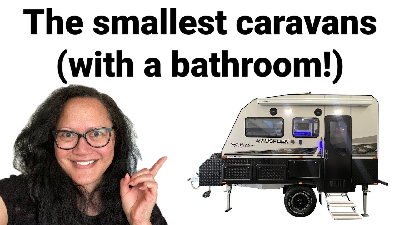 Seven Tiny Aussie Caravans With FULL Ensuite Bathrooms