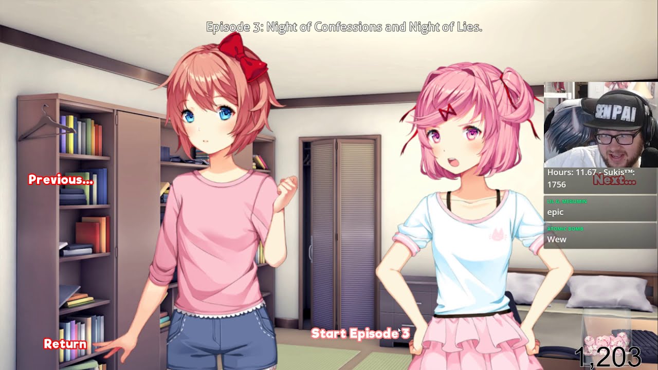 🍰  NEW DOKI'S  🍰【DDLC JUST US EP. 3】【#3】