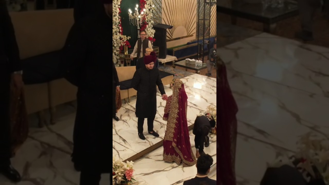 Wedding bride entry ✨👰 grace in every step spotlight all on her!#Bride #Entry #Wedding