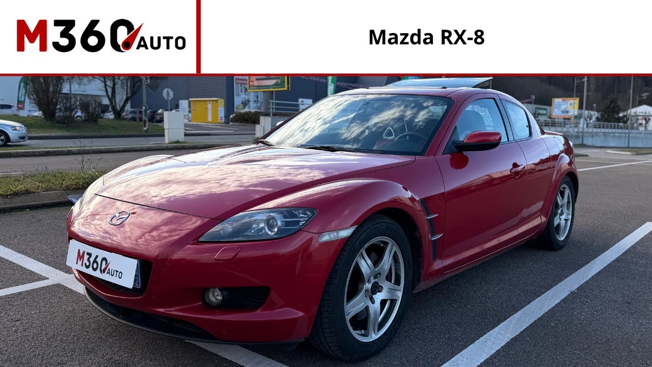 (Pr&eacute;sentation) Mazda RX-8 231 ch / Bi-Rotor / Performance / Toit ouvrant