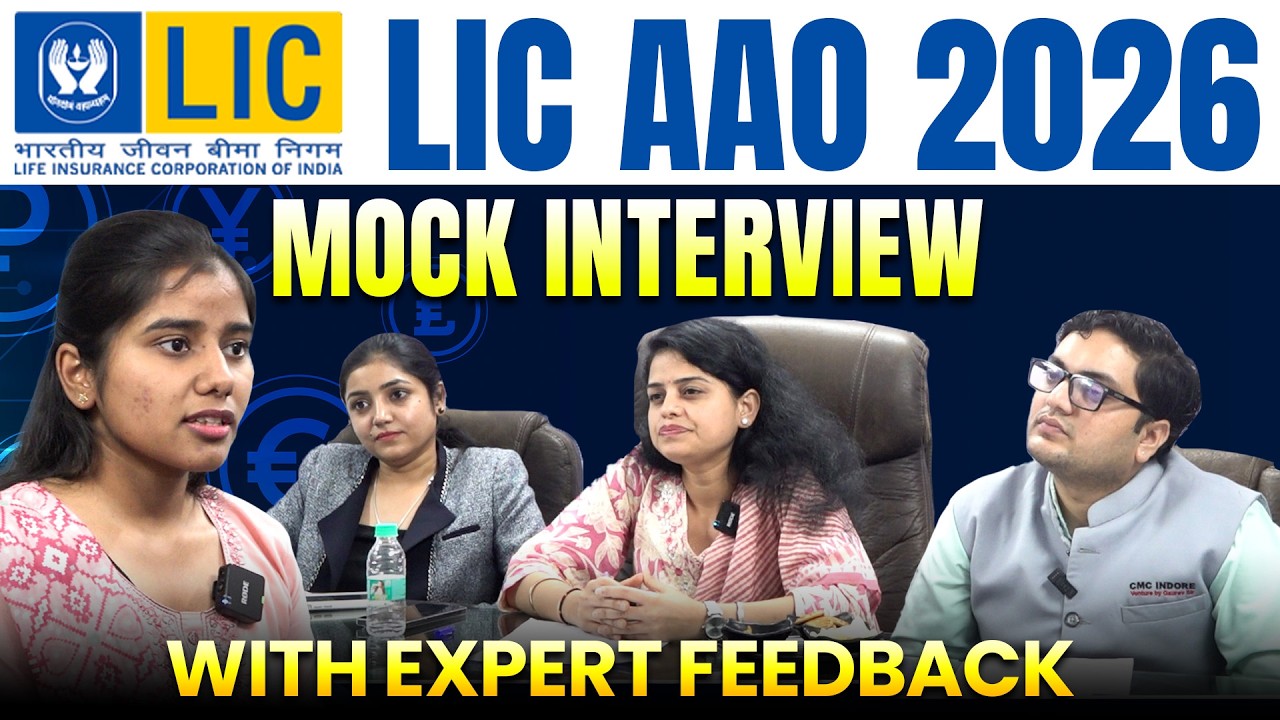 LIC AAO 2026 Interview Preparation | Most Important Questions | Expert Review | Live Mock Session
