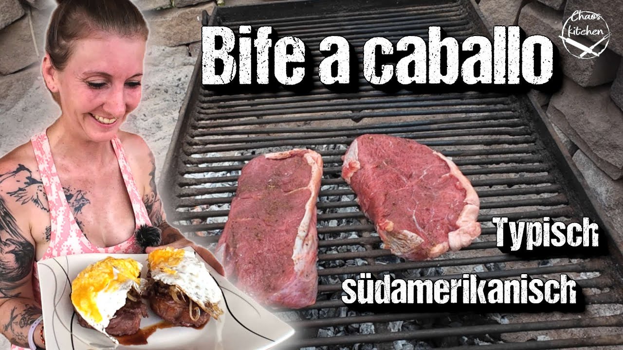 Bife a Caballo direkt vom offenen Feuer | So isst man in Paraguay