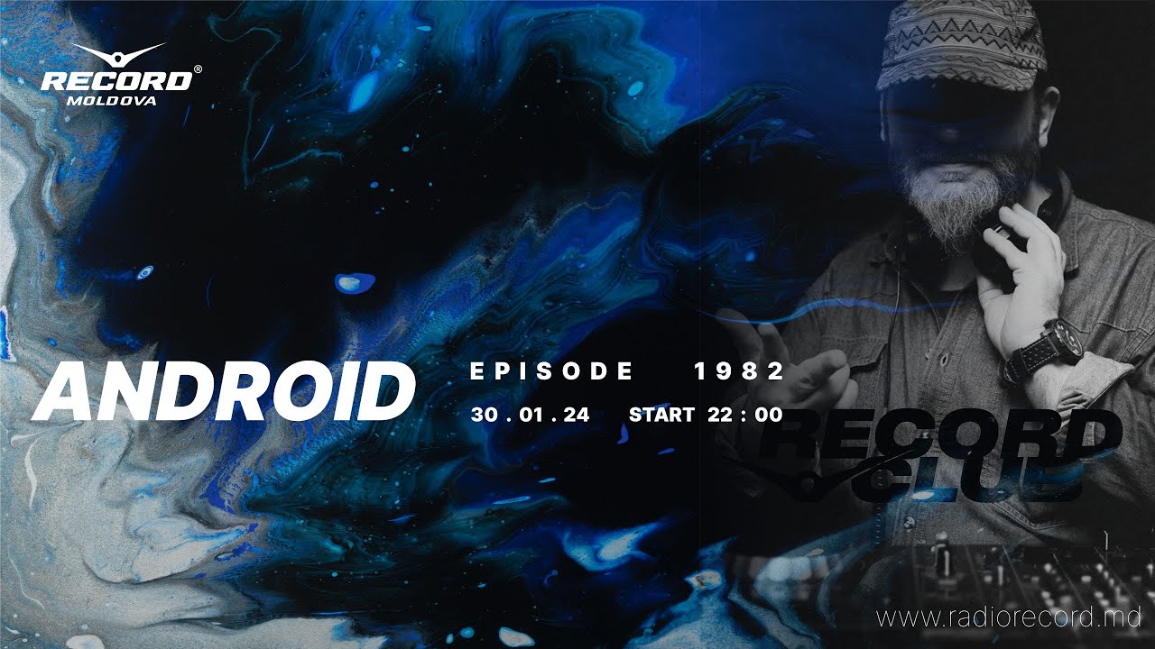 Deep Tech music mix |  DJ ANDROID  | Radio RECORD Moldova | episode1982 | 2024-30-01