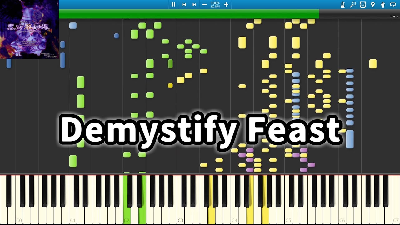 【東方Piano】Demystify Feast