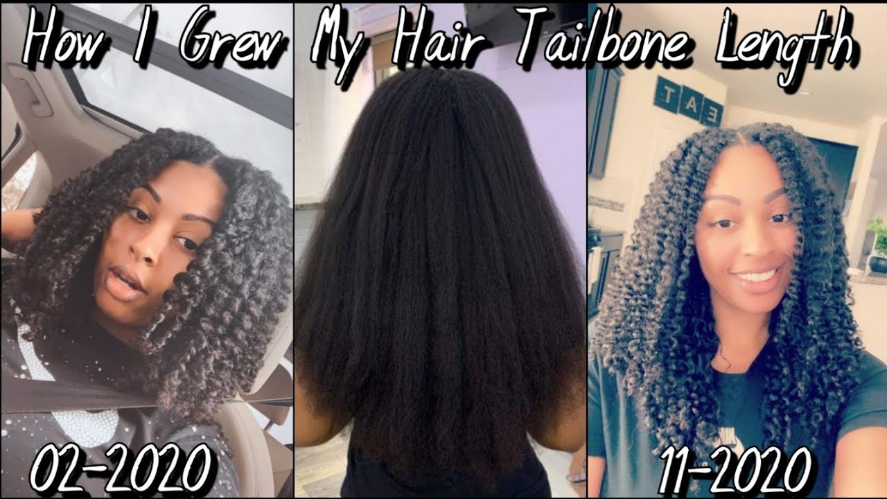 Growing my curly hair to tailbone length *Tips for growing your hair*