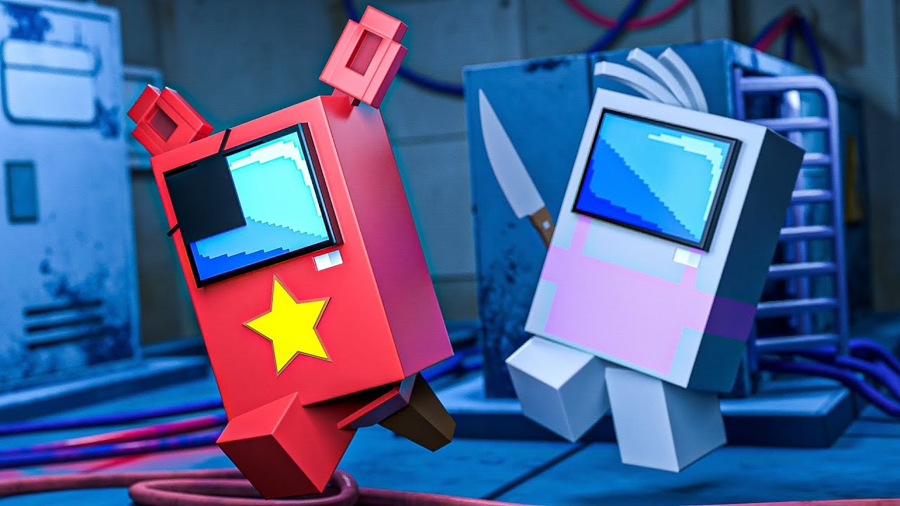 Minecraft FNAF VS Among us with Bonus! (Minecraft Roleplay)
