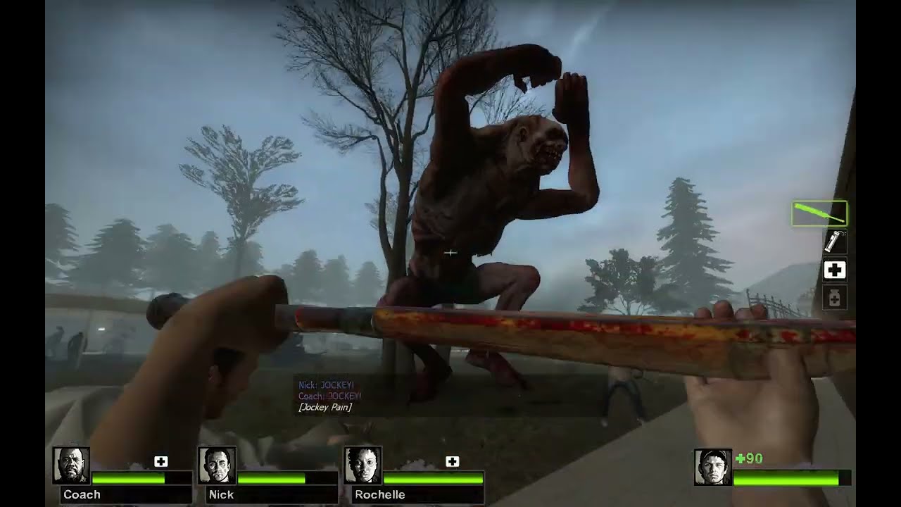 Left 4 Dead 2: Urban Disaster - Expert Single Player - CH1: The Beginning - 3 RESTARTs