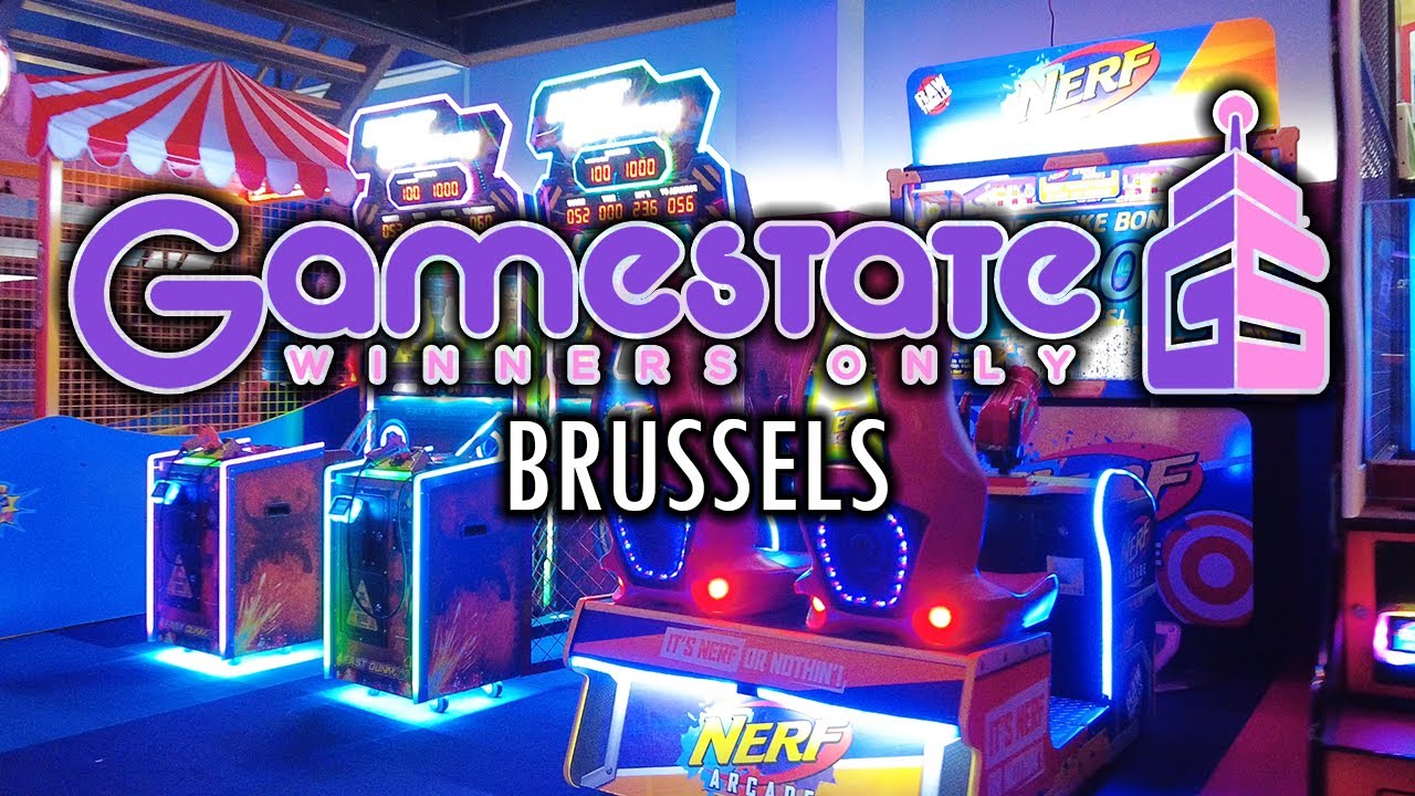 Let's Visit Gamestate Brussels | Arcade Games and MORE in Belgium