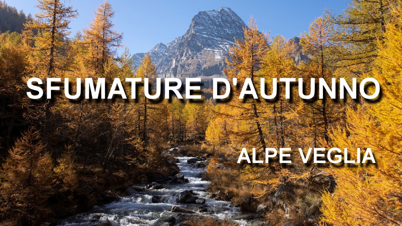 SFUMATURE D'AUTUNNO - Alpe Veglia