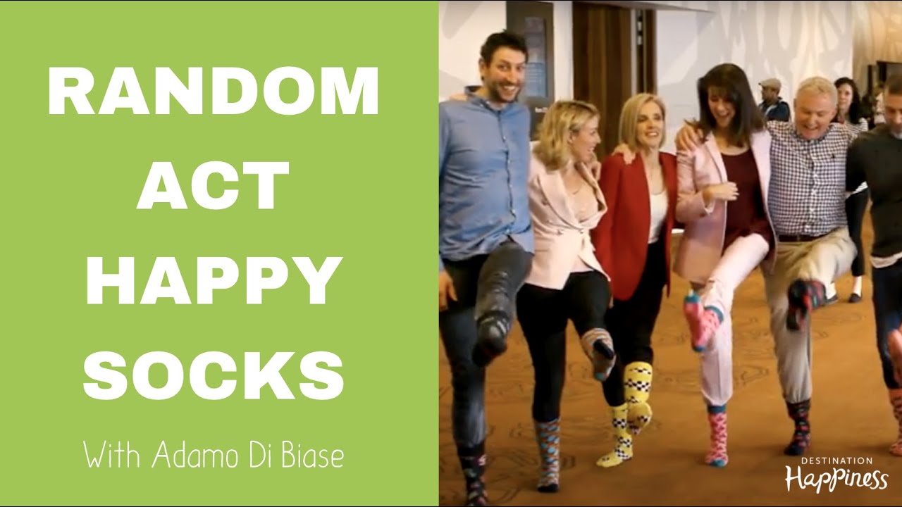 Can socks really make you happy? YES! Happy Socks Random Act of Happiness
