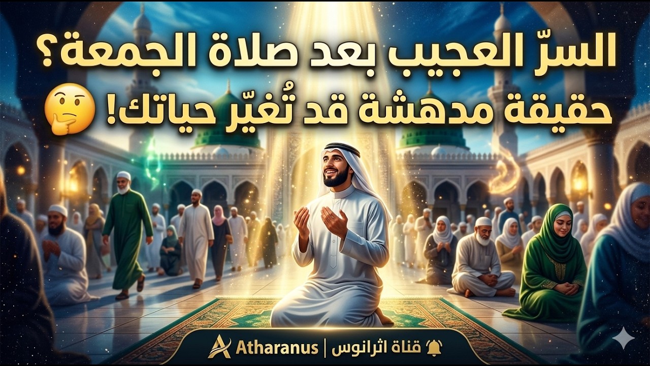 السرّ الذي يبدأ بعد صلاة الجمعة… هل تعرفه؟👇