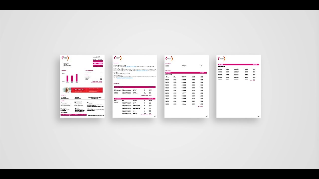 Understanding Your Southern Phone Bill