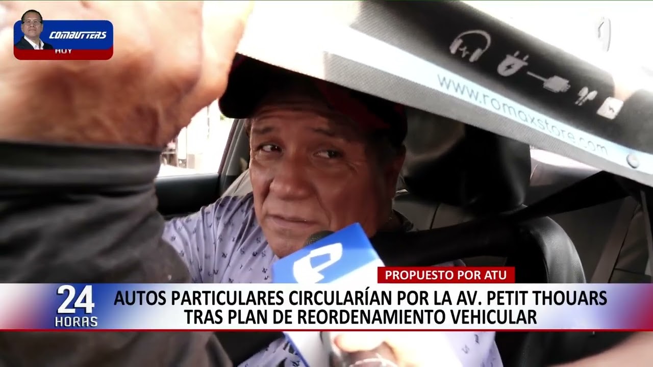 Autos particulares circularían por avenida Petit Thouars tras plan de reordenamiento vehicular