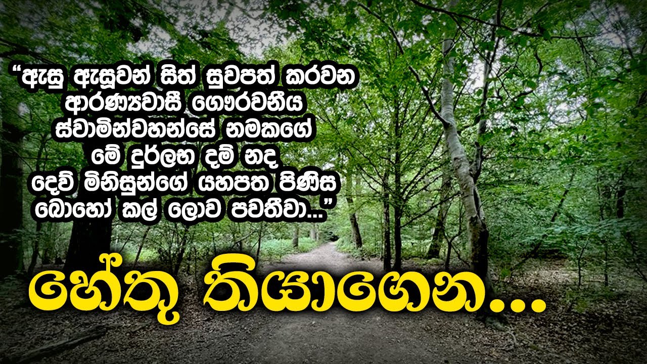 හේතු තියාගෙන... | Samma Ditthi UK