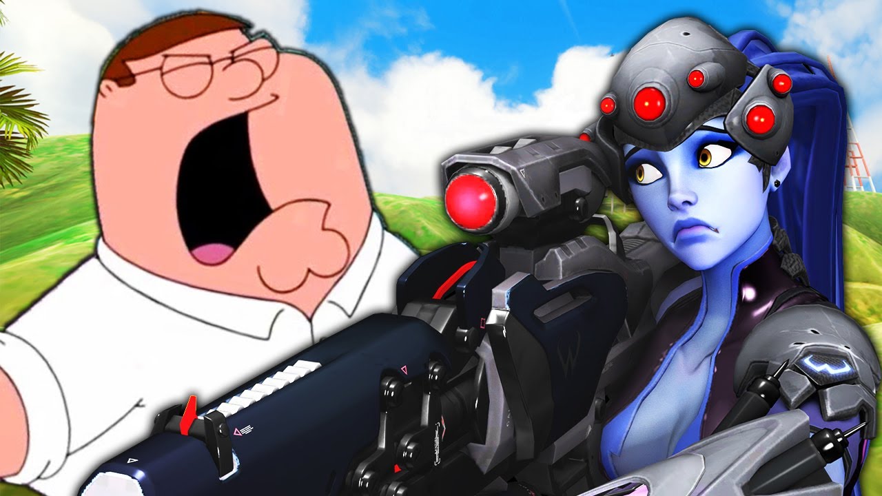 Peter Griffin Gets Carried In Overwatch