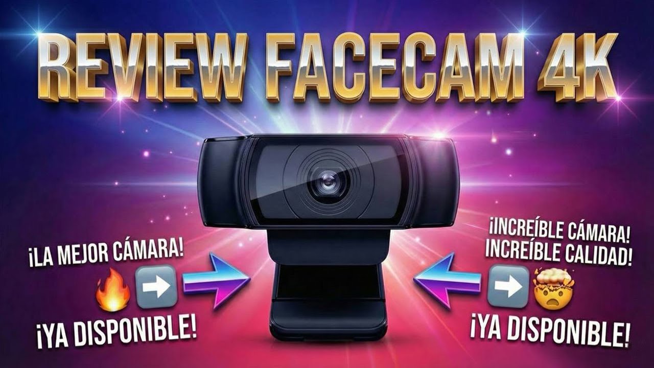 FACECAM 4K NO LA COMPRES | ( SIN VER ESTO PRIMERO )