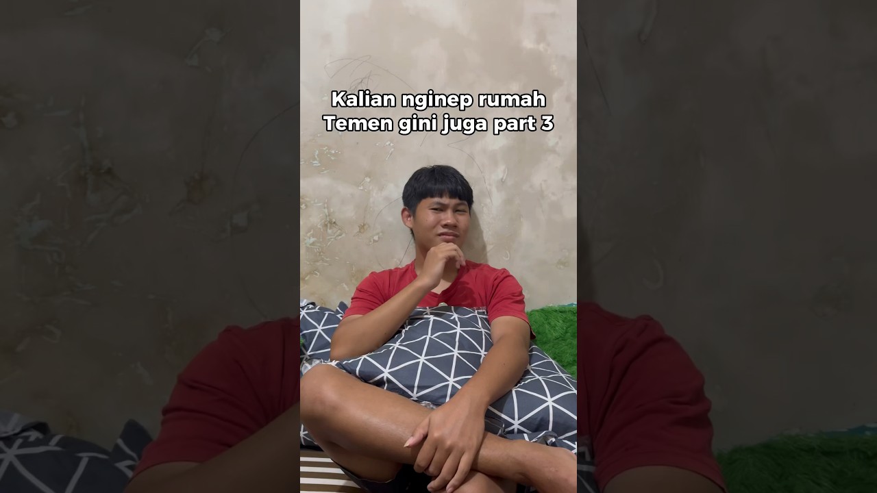Mustahil tidur di rumah temen tapi ga di foto-foto #shrots #lucu #ngakak #komedi
