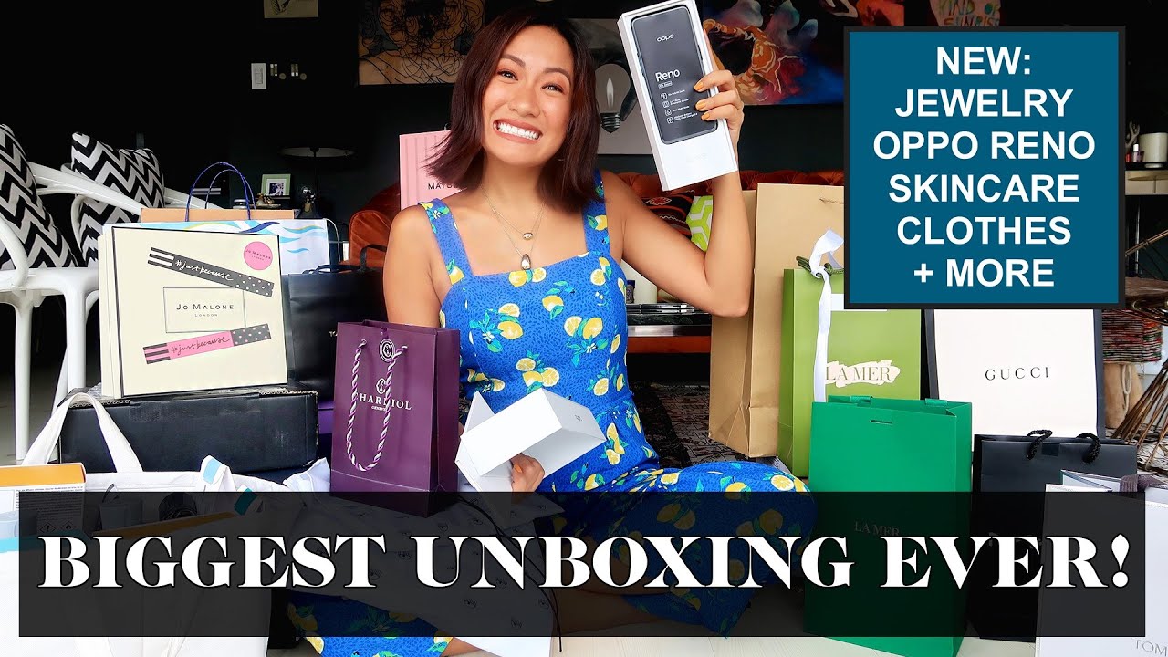 Unboxing P200,000 Worth Of Products! | Laureen Uy