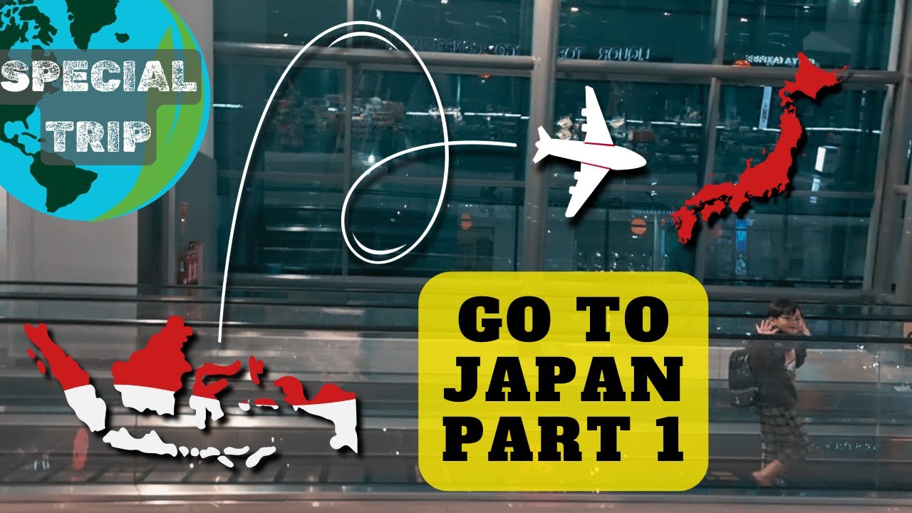TRIP JEPANG 2024 - Part 1 Sekeluarga berangkat ke Jepang untuk pertama kali !